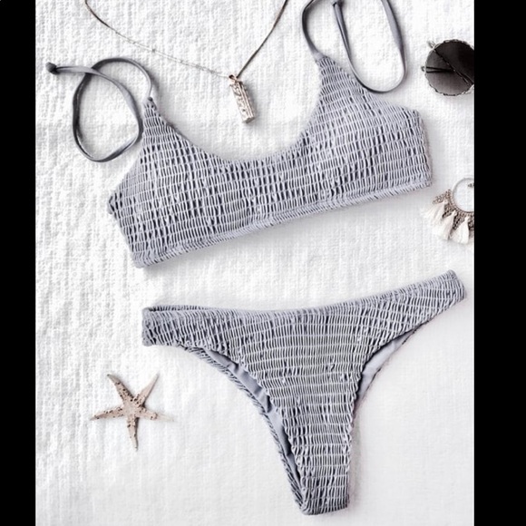 PacSun Other - NWT ZAFUL GREY BIKINI